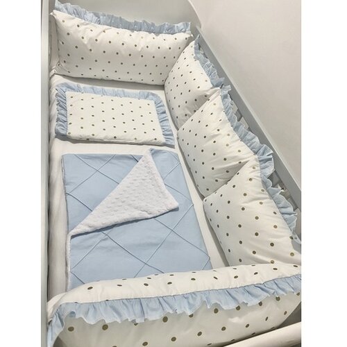 Zoreti_Kids posteljina za bebe plava Cene