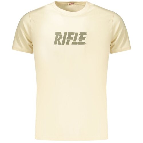 Rifle Mu&amp;scaron;ka majica kratkih rukava bež Slike
