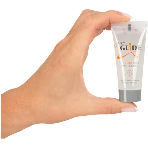 Just Glide Performance Water + Silicone 20ml Slike