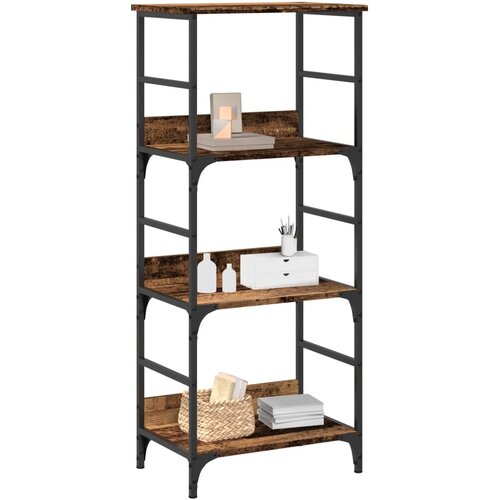 VidaXL Ormarić za knjige staro drvo 50x33x117,5 cm konstruirano drvo Slike