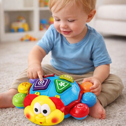Lean Toys Interaktivna igrača &ndash; teka&scaron;ka pikapolonica z melodijami Cene