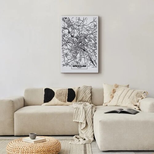  Slika - City Plan: Wroclaw (1 Part) Vertical 20x30 Premium Print Cene