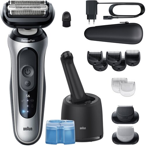 Braun Brijac Series 6 62-S7650cc mokro i suho brijanje za mu&scaron;karce, srebrni Cijene