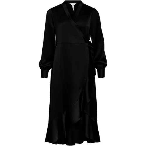 Object Obleka 'Sateen' črna