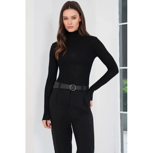 Trend Alacati Stili Ženska bluza Alc-X14809, Crna Cene