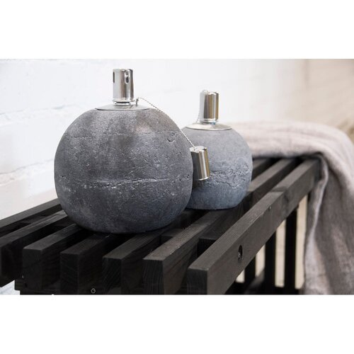 Esschert Design Betonska uljna svjetiljka (visina 20 cm) &amp;ndash; Slike