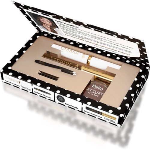 Delia - Ekspert set za obrve - sa braon pomadom Cijene