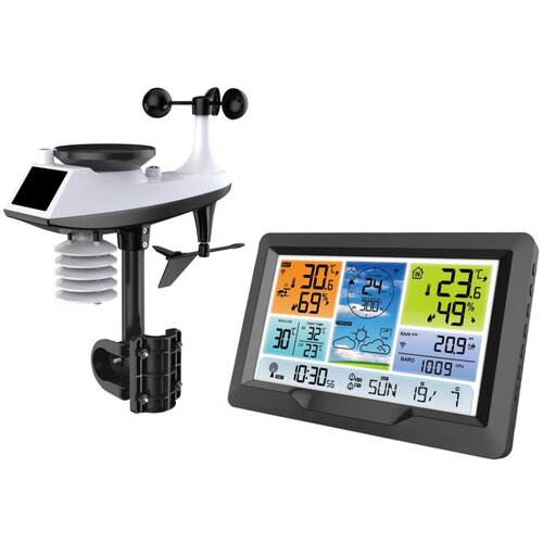 solight TE90- Profesionalna meteostanica sa LCD ekranom u boji i budilnikom, napajanje 3xAA Cene