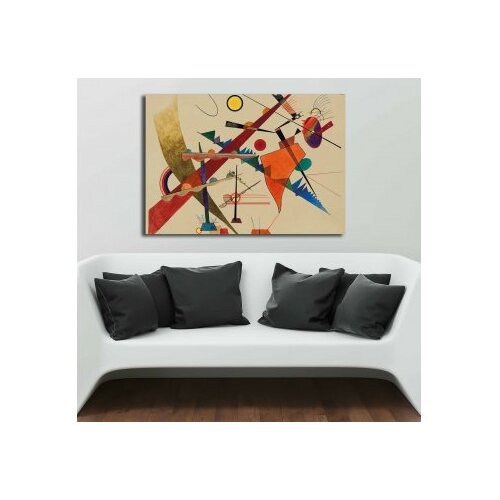 Wallity Slika na zidu na platnu 70x100cm Slike