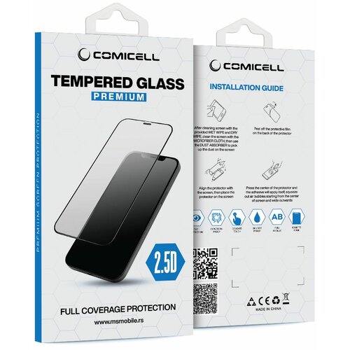  staklo za zaštitu ekrana glass 2.5D za realme C67/ crna Cene