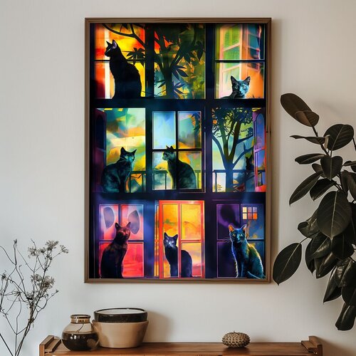 Wallity slika GE026, 35 x 47 cm Cene