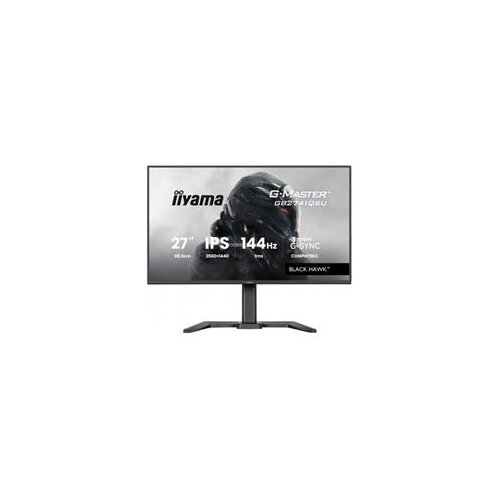 Iiyama Monitor 27" GB2741QSU-B1 IPS 2560x1440/144Hz/1ms/HDMI/DP/USB Cene