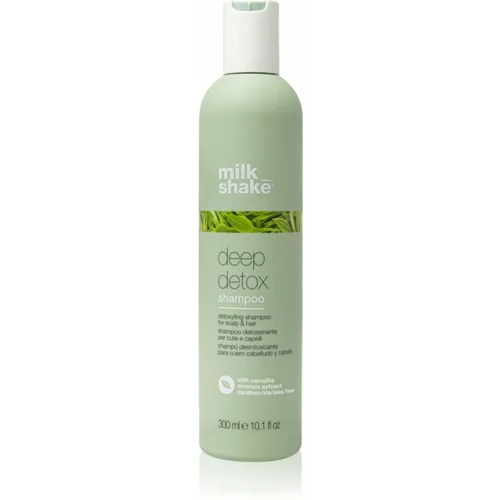 Milk Shake Deep Detox čistilni razstrupljevalni šampon za vse tipe las 300 ml