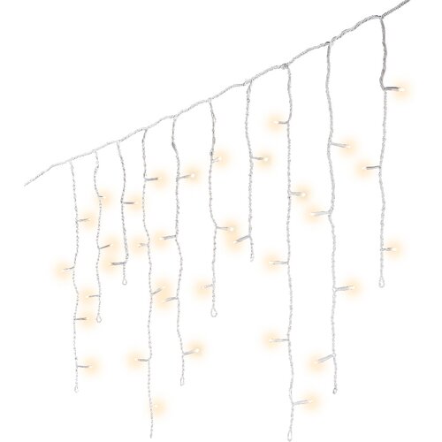 Novogodišnje lampice ledenice sa led svetlom 750 cm 494821 bele Slike