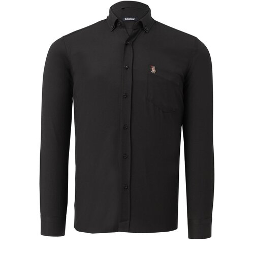 Dewberry G785 MEN&amp;#039;S SHIRT-BLACK Slike