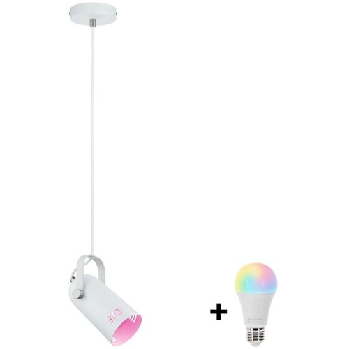 PAULMANN 79767 - led rgbw 1xE27/15W visilica na sajli lavea 230V bela Cene