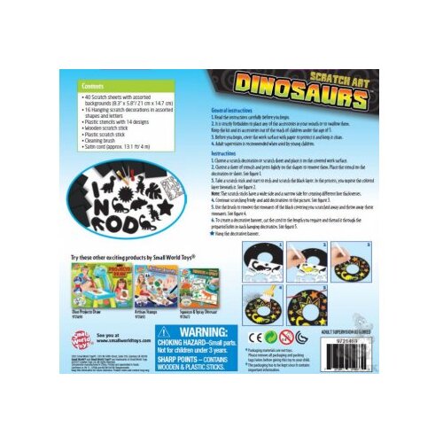 Kreativni set ogrebi sliku dinosaurusa ( 37264 ) Cene