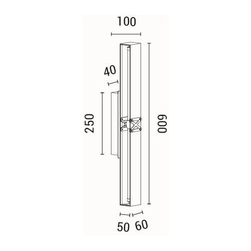  LED zidna svetiljka LUIS LED/13W/230V 3000K Slike