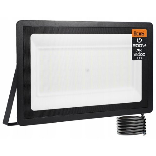  LED spolja&amp;scaron;nji reflektor LED/200W/230V 4500K IP65 crna Slike