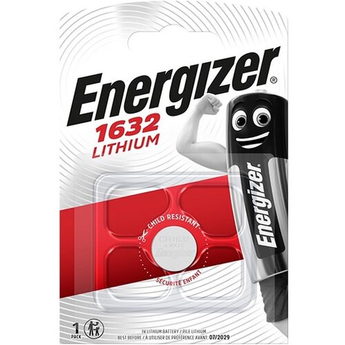 Energizer Gumbna baterija CR 1632 litijeva CR1632 130 mAh 3 V 1 kos, (20430399) Slike