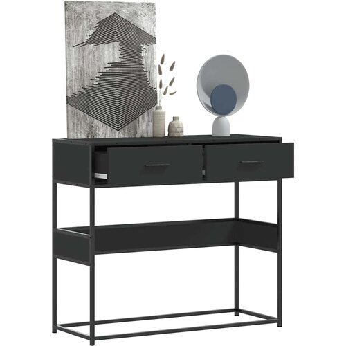  Konzolni stol crni 90x35x80 cm konstruirano drvo Cijene
