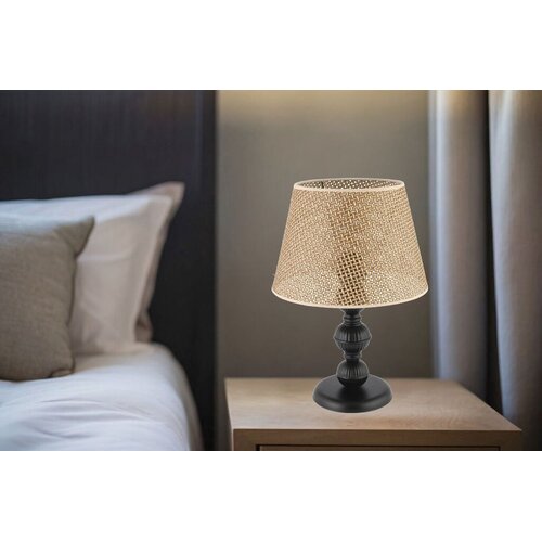 Opviq Stona lampa 300 Hazeran, 60 W, 45 cm, Bež Cene