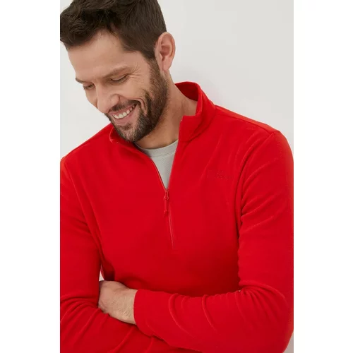 Jack Wolfskin Športni pulover Taunus moški, rdeča barva