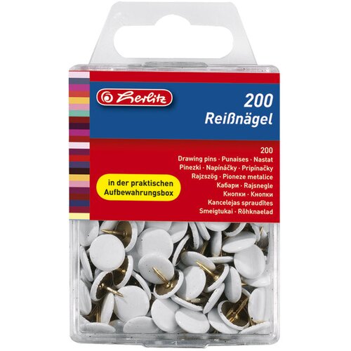 ČAVLIĆI BIJELI PUNI PK200 HERLITZ 8770158 BLISTER Slike