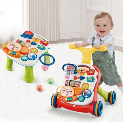 Kikka Boo guralica play grow 2u1 red Slike