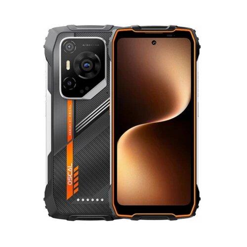 OSCAL Smart Rugged PILOT III , 6.78" OC/12GB/256GB/50MP/7500mAh 33W Black Cene