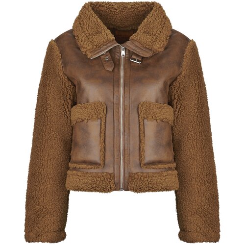 Only ONLLEE BONDED JACKET Smeđa Slike