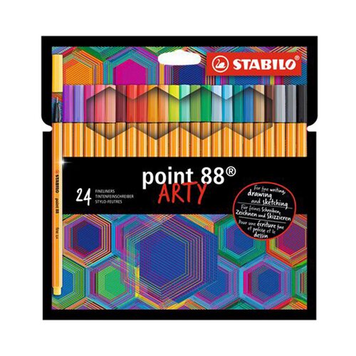 Stabilo tanki flomasteri Point 88 Arty 24/1 Slike