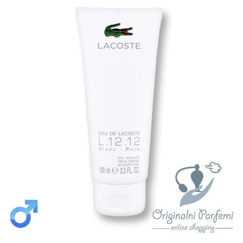 Lacoste Parfemi Lacoste L.12.12 Blanc Shower gel 100ml Cene