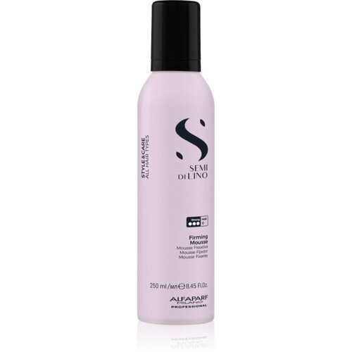 ALFAPARF MILANO Semi di Lino Style&Care Firming mousse strong hold pjena za učvršćivanje za kosu 250 ml Cijene