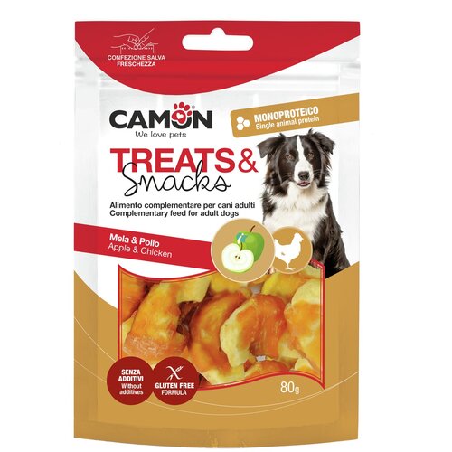 Camon poslastice za pse - Piletina i jabuka 80g Cene