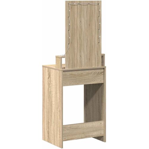  Toaletni stol Smeđa 50 x 41 x 140 cm Konstruirano drvo Slike