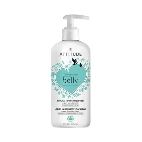 Attitude Blooming Belly Natural Nourishing Lotion Argan