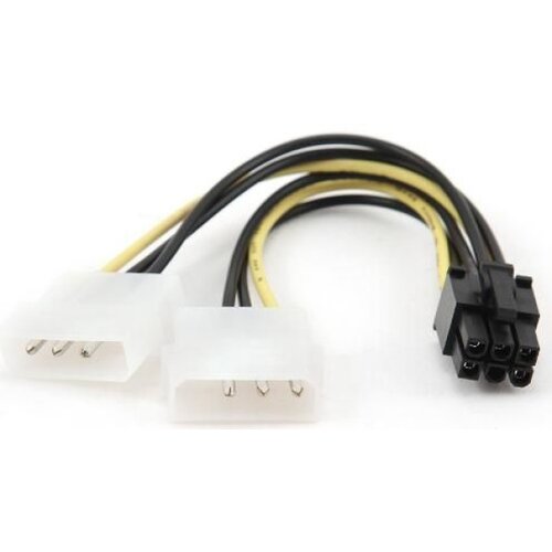 Gembird CC-PSU-6 Internal power adapter Molex - 6-Pin for PCI express video cards 15cm Cene