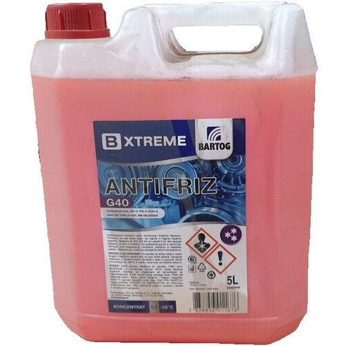 Bxtreme antifriz G40 koncentrat 5L Slike