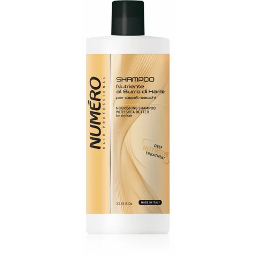 Brelil Numéro Nourishing Shampoo hranilni šampon z karitejevim maslom 1000 ml