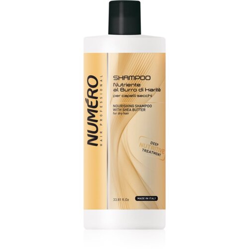 Brelil Numéro Nourishing Shampoo hranjivi šampon sa shea maslacem 1000 ml Cijene