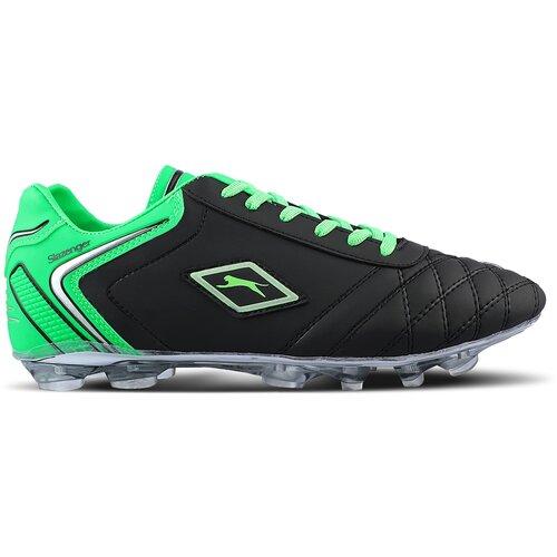 Slazenger Hugo Kr Men's Football Boots with Cleats Black / Green Cene