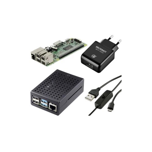 TRU COMPONENTS Renkforce Pure Set Raspberry Pi® 3 B 1 GB 4 x 1.2 GHz uklj. napajanje, uklj. kućište Cijene