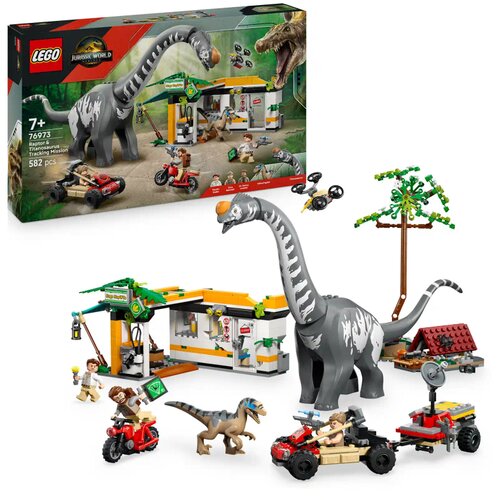 Lego Jurassic World Raptor & Titanosaurus Tracking Mission &scaron;tevilka 76973 Cene