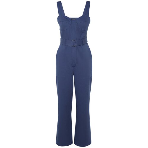 Trendyol Jumpsuit - Blue - Relaxed fit Cene
