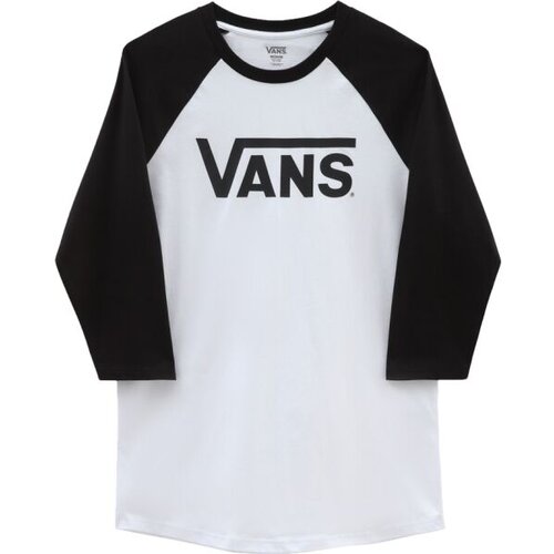 Vans CLASSIC RAGLAN-B Mu&amp;scaron;ka majica, bijela, veličina Slike