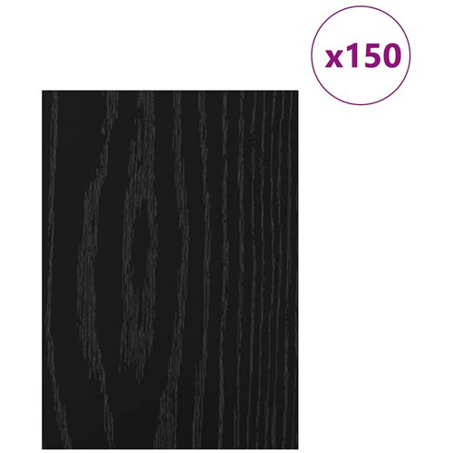 Dekor Paneli 150 pcs Crni hrast 21 x 30 x 0,27 cm Slike