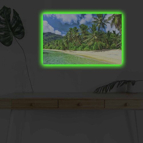 Wallity Slika sa LED osvetljenjem 4570DHDACT-015, 45x70 cm Cene