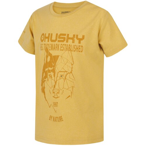 Husky Children's functional T-shirt Tash K yellow Cene