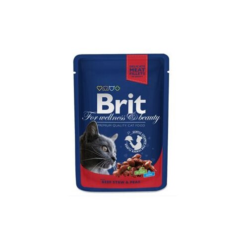  Hrana za mace BRIT premium Pouches gov.graš.100g Cijene